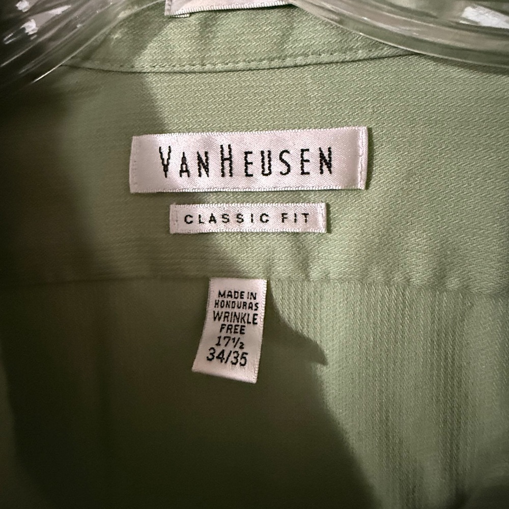 Pale Green Dress Shirt